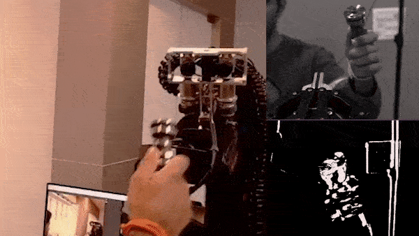A camera that sees Motion and feels Force